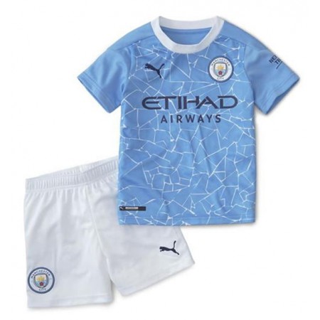 Billige Fotballdrakter Manchester City Barn Hjemmedraktsett 2020/21 Kortermet